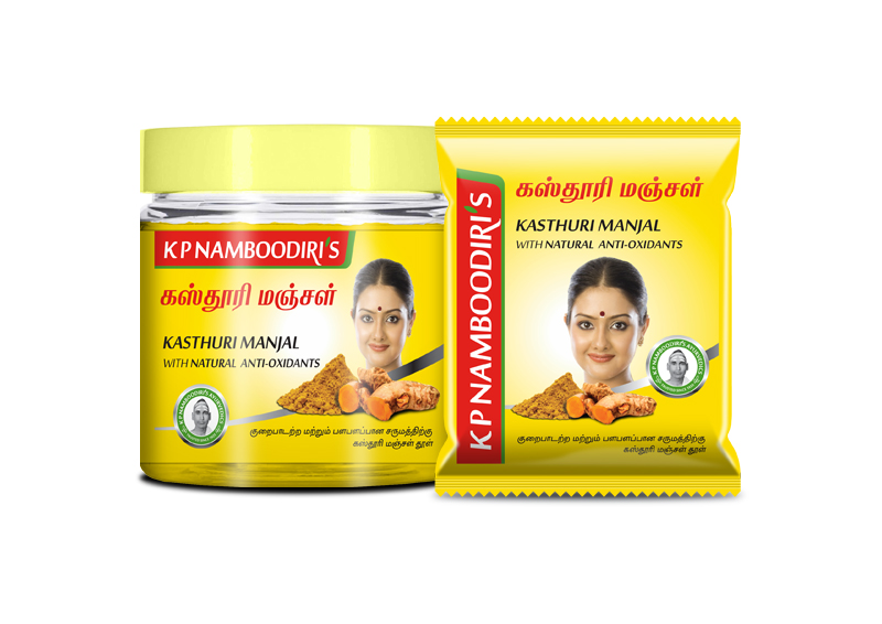 K P Namboodiri's Kasthuri Manjal with Natural Anti-Oxidants