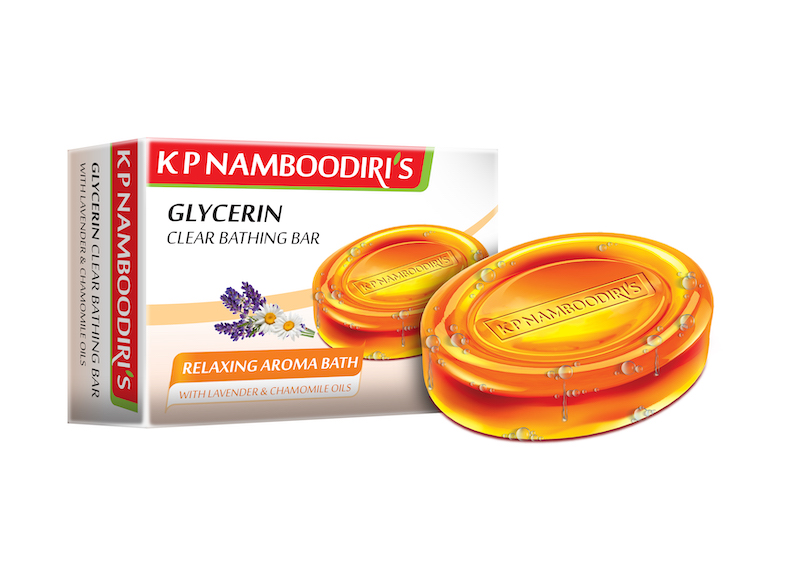 K P Namboodiri's Glycerin Clear Bathing Bar